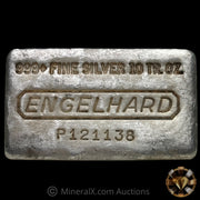 10oz Engelhard Waffleback Vintage Silver Bar