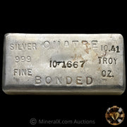 10.41oz Quatre Bonded Cascade Vintage Silver Bar