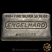 10oz Engelhard Waffleback Vintage Silver Bar