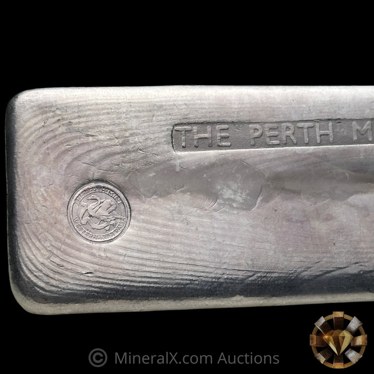 Kilo The Perth Mint Australia Vintage Silver Bar