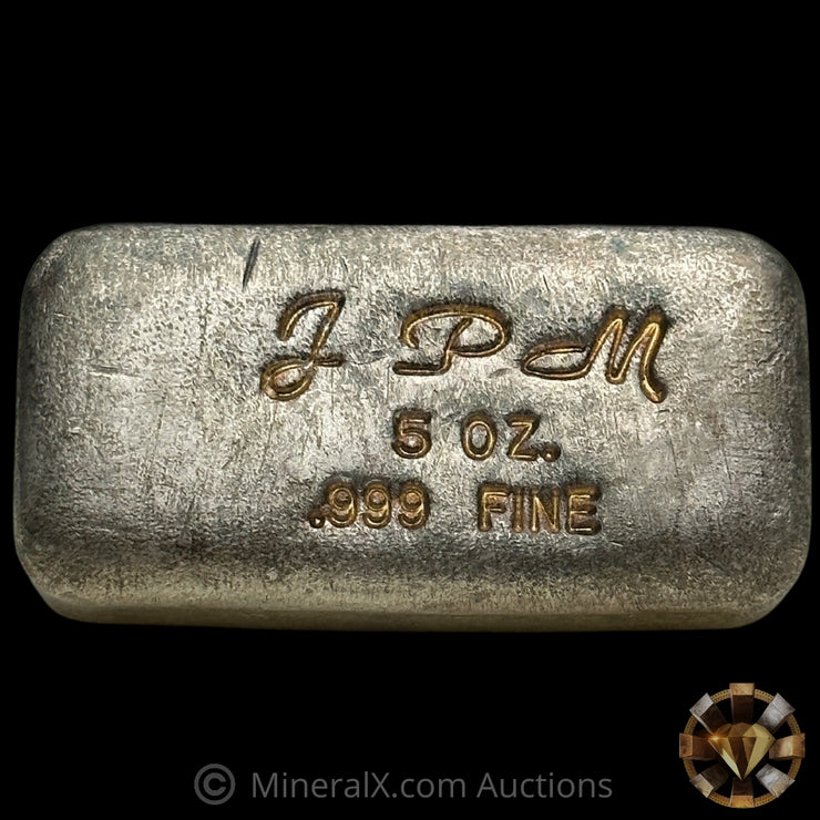 5oz JPM Jackson Precious Metals Vintage Silver Bar