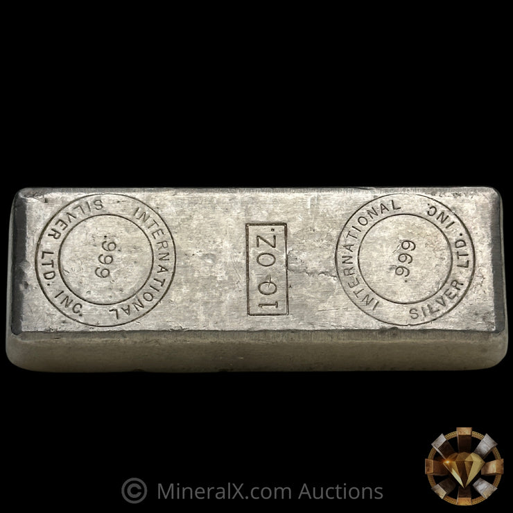 10oz International Silver Ltd Vintage Silver Bar