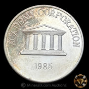 1oz 1985 Academy Corporation Vintage Silver Coin