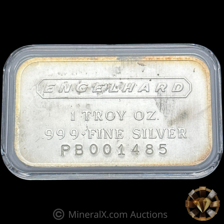 1oz Engelhard PB Leading Serial Vintage Silver Bar