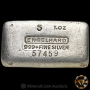 5oz Engelhard "t.oz" 7th Series Vintage Silver Bar