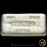 5oz Engelhard Bull Logo Vintage Silver Bar