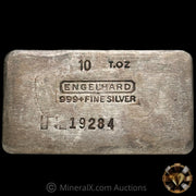 10oz Engelhard "t.oz" 5th Series Vintage Silver Bar