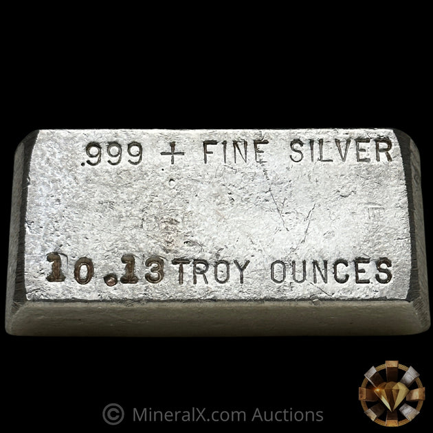 10.13oz Hallmark Precious Metals HPM Seattle Vintage Silver Bar – MineralX