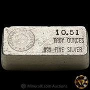 10.51oz Hoffman And Hoffman Vintage Silver Bar