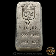 10.90oz Royal Mint RM Vintage Silver Bar