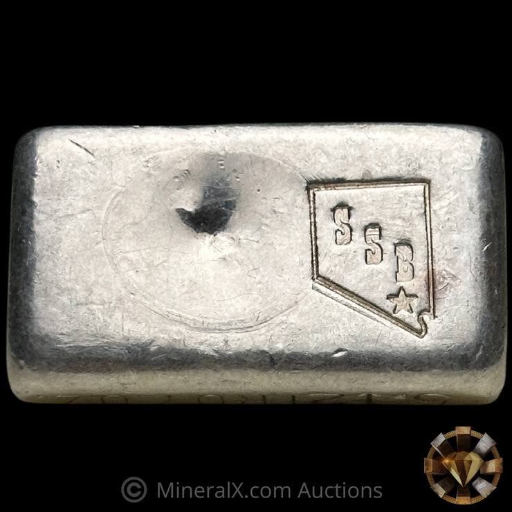 5.12oz SSB Nevada Vintage Silver Bar