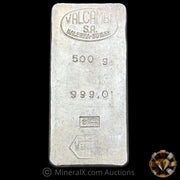 500g (1/2 Kilo) Valcambi SA Balerna Suisse Vintage Silver Bar