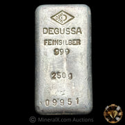 250g Degussa Feinsilber Vintage Silver Bar