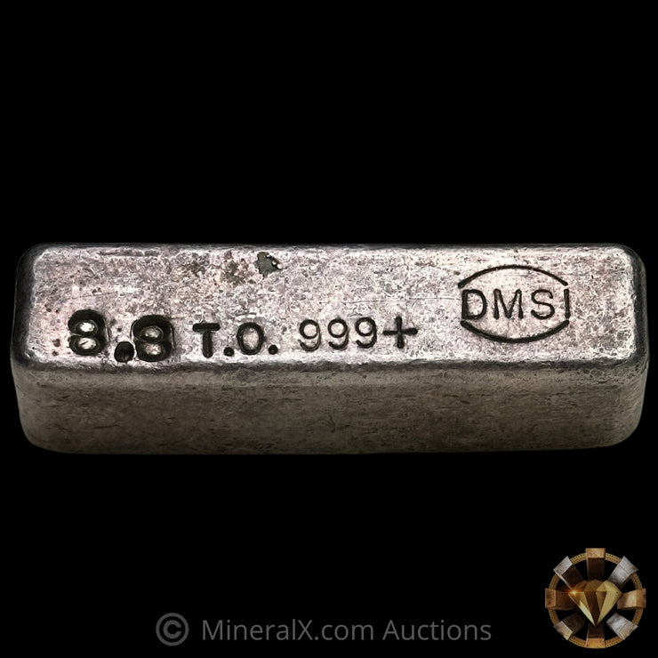 8.8oz DMSI Dallas Metals & Smelting Inc Vintage Silver Bar