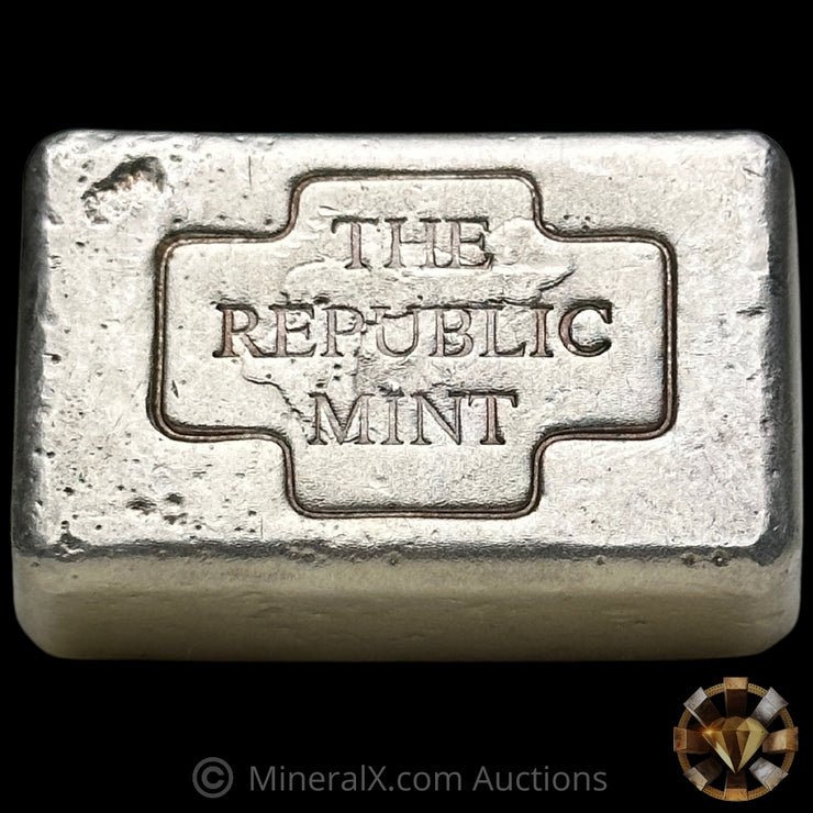 10oz The Republic Mint Vintage Silver Bar