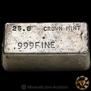 25.8oz Crown Mint Vintage Silver Bar