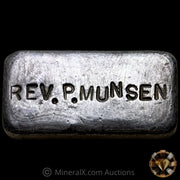 2.5oz Rev P Munsen Vintage Silver Bar