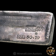 50.19oz The Perth Mint Australia 2nd Series Vintage Silver Bar