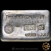 10.63oz The Perth Mint Australia Type A Vintage Silver Bar