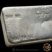 100oz 1984 Sunshine Mining Vintage Silver Bar