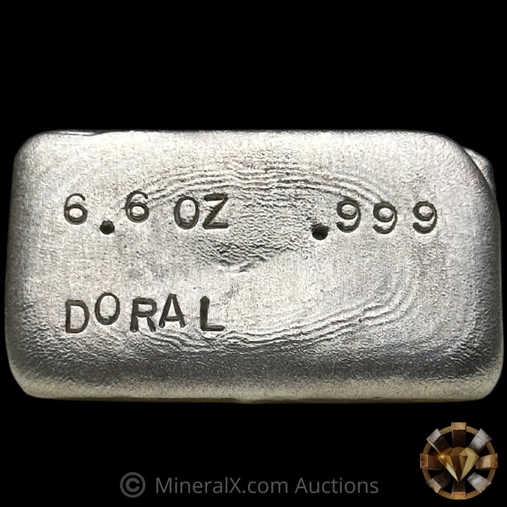 6.6oz Doral Vintage Silver Bar