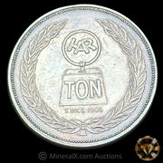 1oz Harringtons Metallurgists Australia Assay Office Vintage Silver Coin