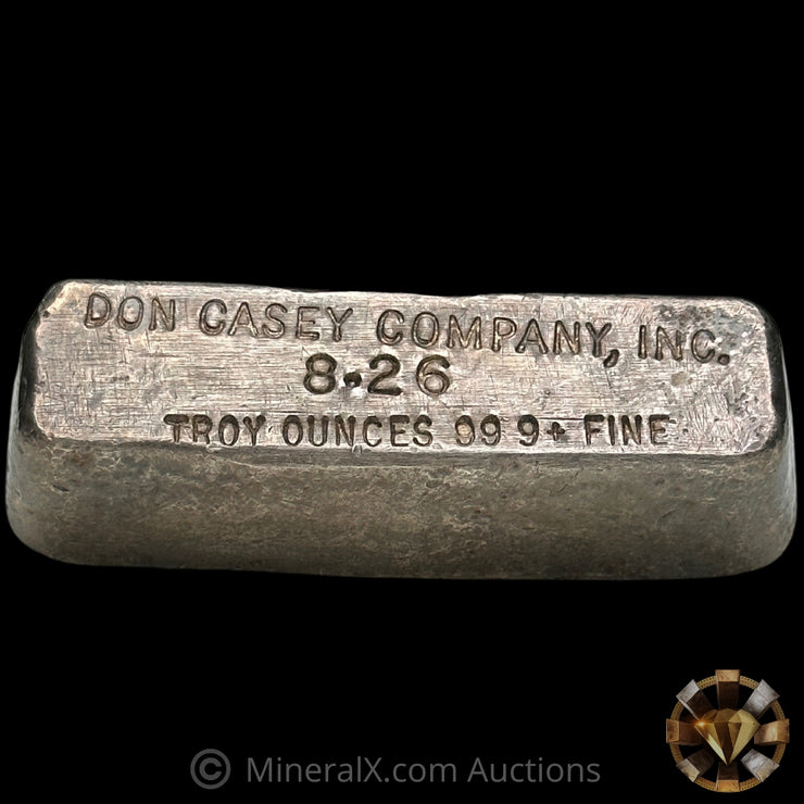 8.26oz Don Casey Company Inc Vintage Silver Bar