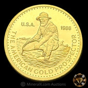 1oz 1986 Engelhard Prospector Vintage Gold Coin