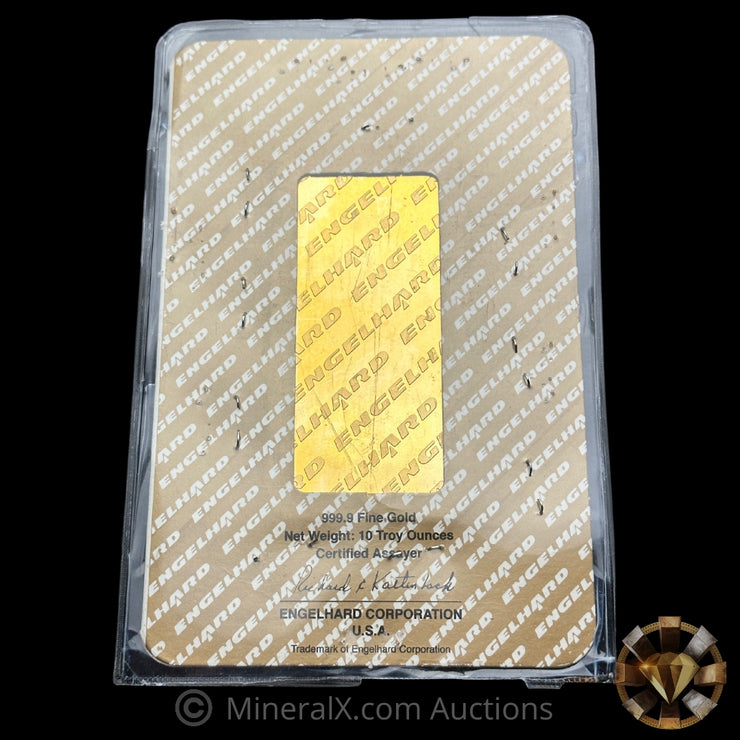 10oz Engelhard Eagle Vintage Gold Bar