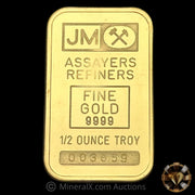 1/2oz 1979 Johnson Matthey JM "The Trojan Horse" IGM Vintage Gold Bar With Original Assay Certificate