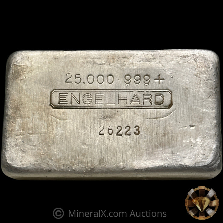 25oz Engelhard Vintage Silver Bar