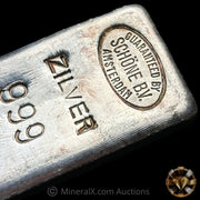 1000g (Kilo) Schone BV Amsterdam Zilver Vintage Silver Bar