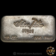 10oz Silvertowne Gridback Vintage Silver Bar