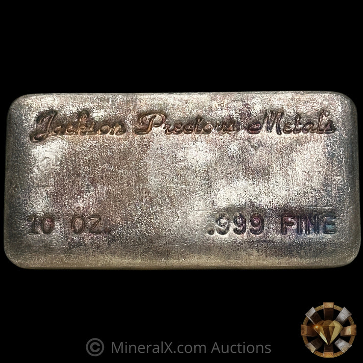 10oz Jackson Precious Metals JPM Vintage Silver Bar