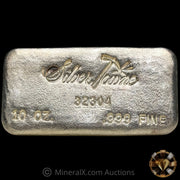 10oz Silvertowne Gridback Vintage Silver Bar