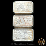 x3 1oz AMARK Vintage Silver Stacker Bars