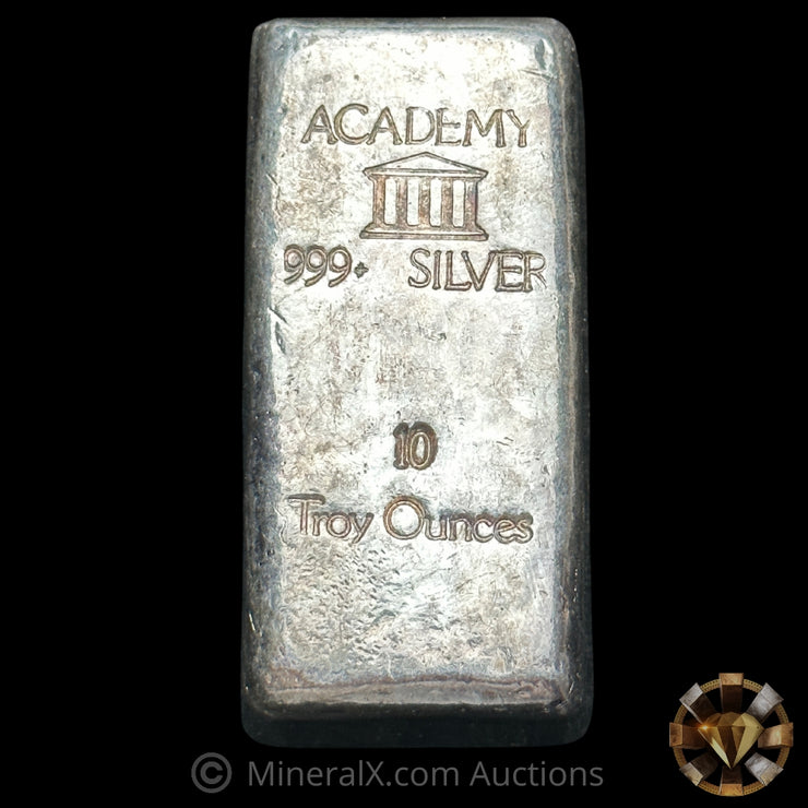 10oz Academy Vintage Silver Bar