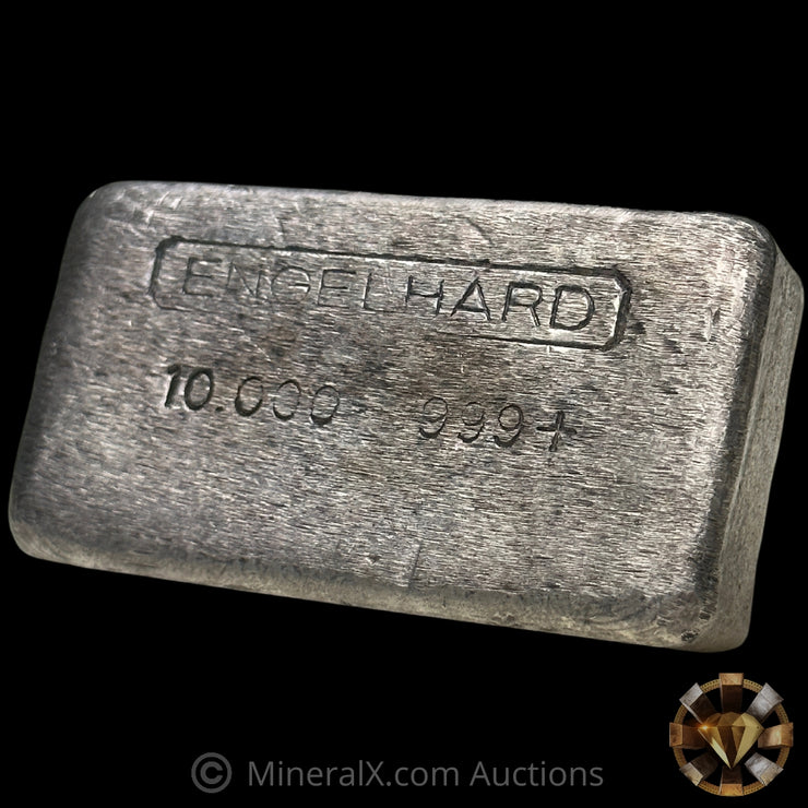 10oz Engelhard Top Hallmark "No Serial" Vintage Silver Bar