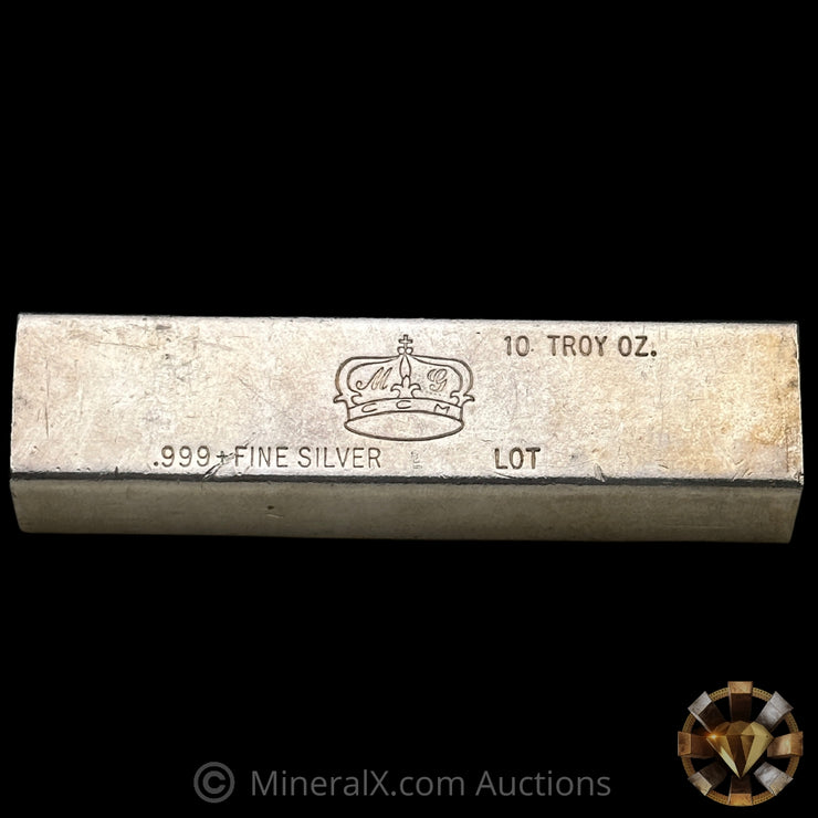 10oz Crown Mint CCM Vintage Silver Bar