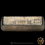 10oz Omega M & B Mining Mold International DIA Mint Vintage Silver Bar