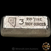 3oz NCM Nevada Coin Mart Vintage Silver Bar