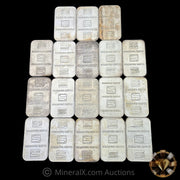 x18 1oz Simmons Refco S Vintage Silver Art Bars