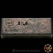 15.4oz DMSI Dallas Metals & Smelting Inc Vintage Silver Bar