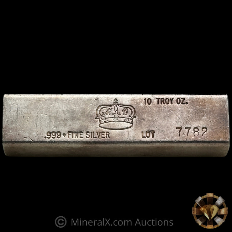 10oz Crown Mint CCM Vintage Silver Bar