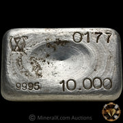 10oz Wessex Vintage Silver Bar With Low Serial