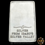 100oz Great Seal Of The State Of Idaho Vintage Silver Bar