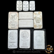 x10 10oz Misc Silver Bars