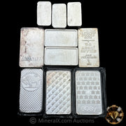 x10 10oz Misc Silver Bars