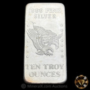 10oz 1981 US Stockpile Silver Eagle Vintage Silver Bar