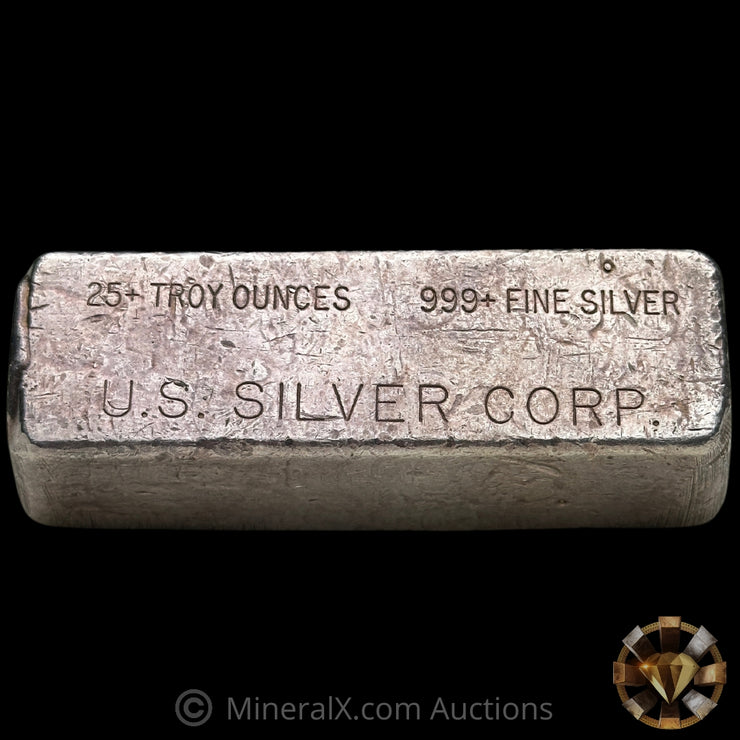 25oz US Silver Corp Vintage Silver Bar